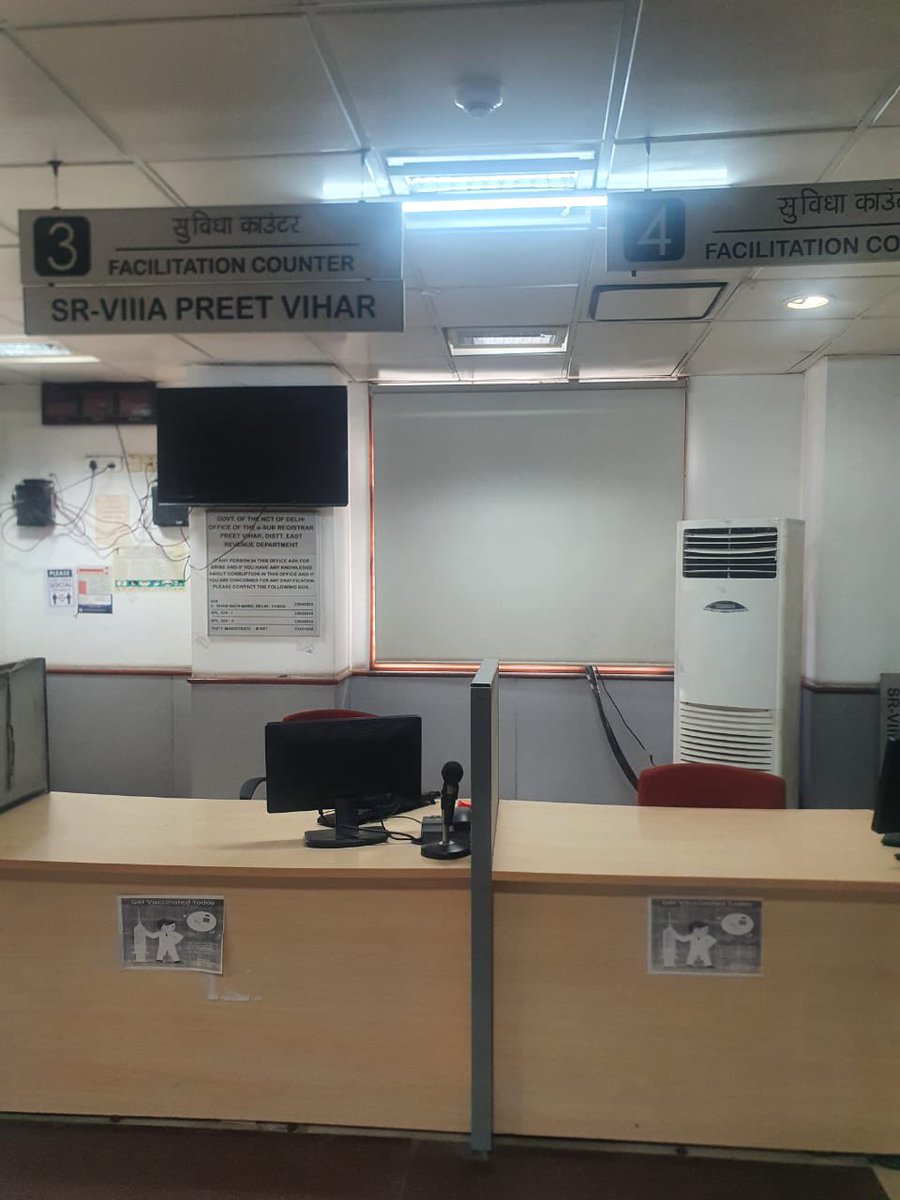 kgahlot's tweet photo. बताते हुए खुशी हो रही है कि प्रीत विहार SDM &amp; SR ऑफिस के Public Waiting Halls में ACs को चालू कर दिया गया है।आवेदकों को दिक्कत न हो इसके लिए वहां नए ACs लगा दिए गए हैं और पुराने ACs को भी ठीक कर दिया गया है। CM @ArvindKejriwal के नेतृत्व में हम इसी तरह जनता कि सेवा करते रहेंगे https://t.co/NZfoRXcB4i