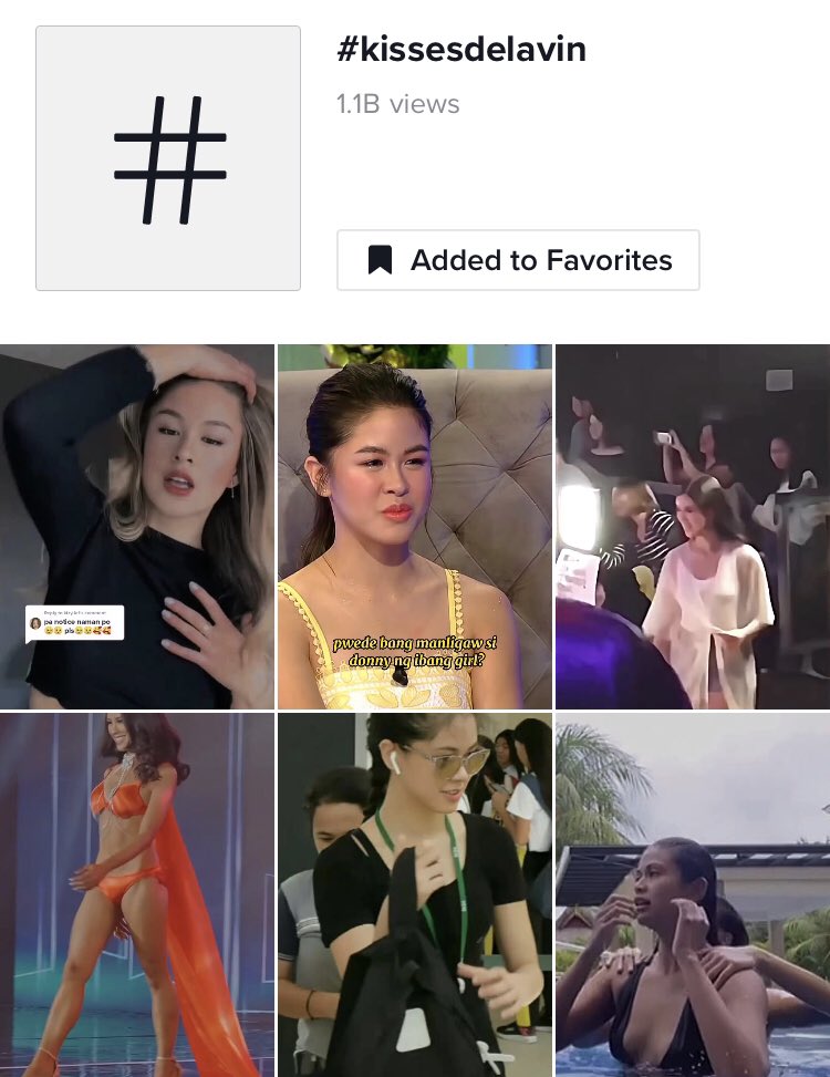 Top 7 most viewed filipino female celebrity with 1.1B views even w/o a tiktok account, inactive on socmed and on hiatus in showbiz. Hahaha ikaw na talaga Kirsten!

Thanks to all tiktok creators and viewers for your love and support for Kisses💋

#KissesDelavin | #DonKissFam