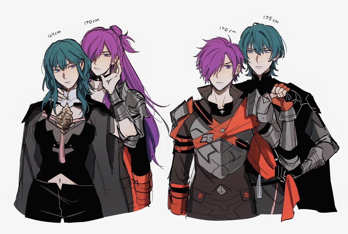 byleth (fire emblem) ,byleth (fire emblem) (female) ,byleth (fire emblem) (male) purple hair long hair hair over one eye armor hair bun breasts single hair bun  illustration images