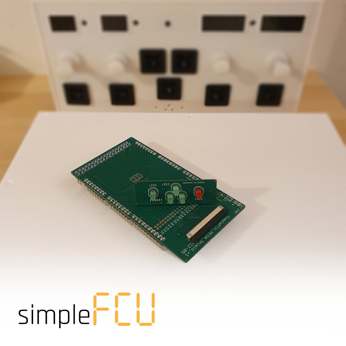 SimpleFCU's tweet image. Have you ever wondered if your parking brake is set or not? 🤔
With our Indication board, you know the status in every moment! 

The green ones are dedicated for Flight Director and Landing gear ✈️

#simplefcu #avgeek #airbus #boeing #flightradar24 #aviation #flightsim #xplane