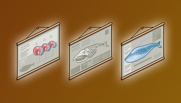 HabboNFT's tweet photo. Back again with more integration news 😎

Check out our first EVER NFT wall item - an educational poster about whales 🐳 https://t.co/FR7qQERZF3