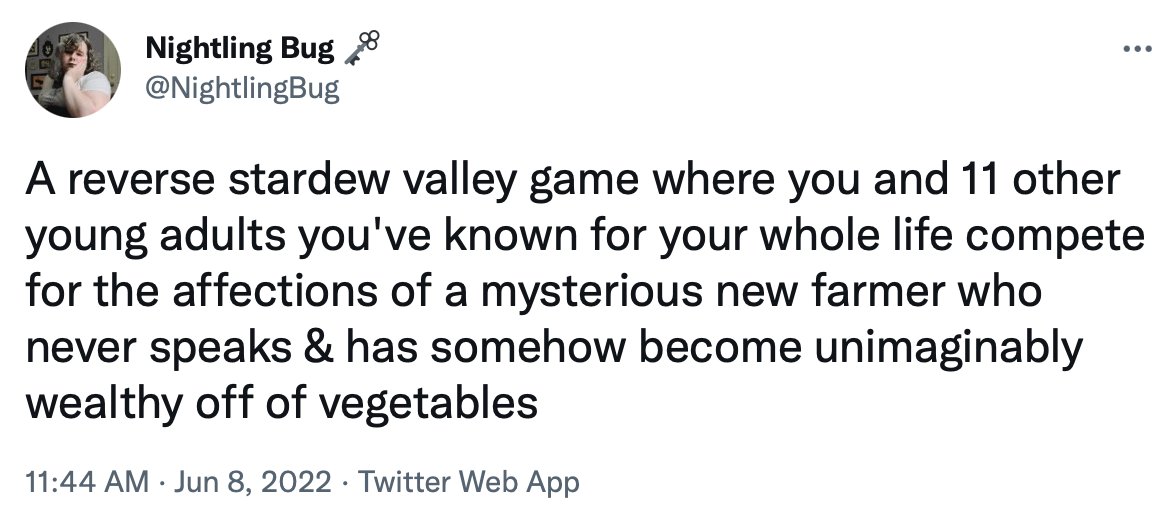 Reverse Stardew Valley. posted by u/OhJor. Post url: redd.it/v8wswl #StardewValley #Stardew