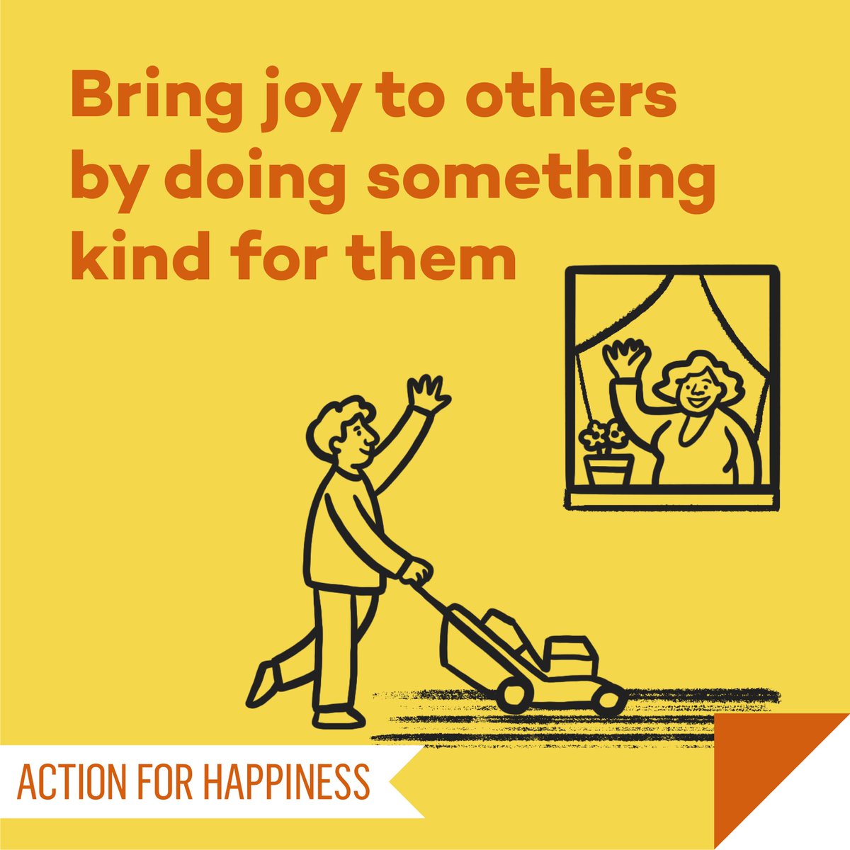 Action for Happiness tweet media