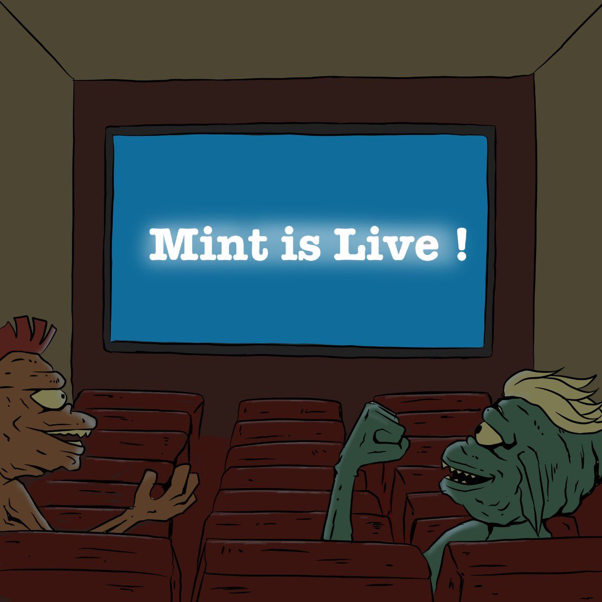 ᴳʳᵉᵐˡⁱⁿ ᵂᵒʳˡᵈ | FREE MINT LIVE! tweet media