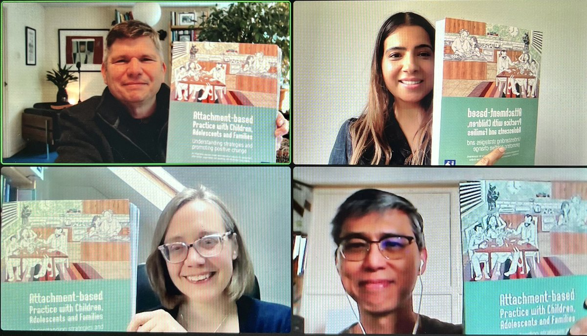 A great evening with <a href="/Lydia_Guthrie/">Lydia Guthrie</a> <a href="/cbaim/">Clark Baim</a> + Ezra Loh, planning book launches &amp; training days on Attachment and Trauma:
The clinical applications of attachment theory, what attachment is &amp; isn’t, clinical examples across settings &amp; understanding ourselves!
Watch this space 📕✨💫