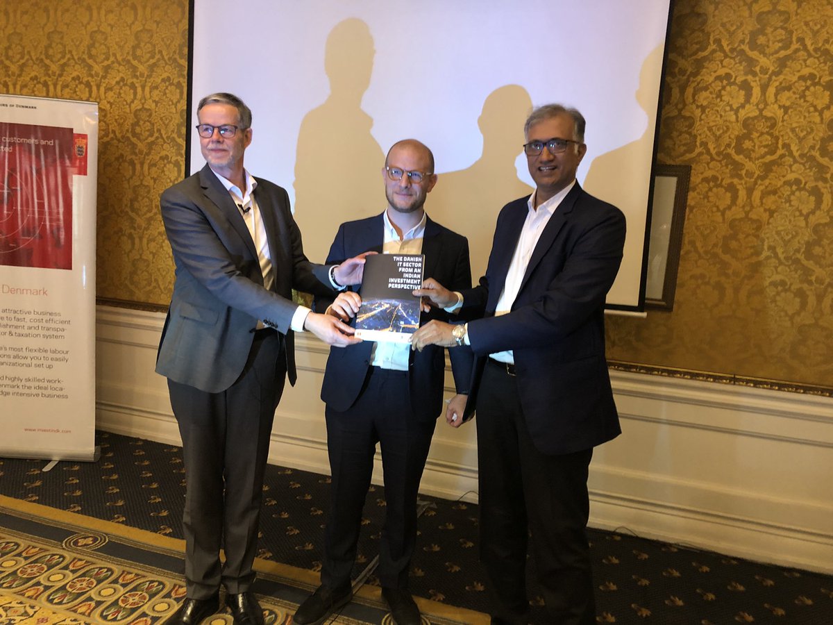 shanks420's tweet photo. @eske_bo released the Danish IT report in Bangalore today @NasscomEvents @InvestinDenmark @DenmarkinIndia @ICDKIndia https://t.co/wsjgk1zMOl