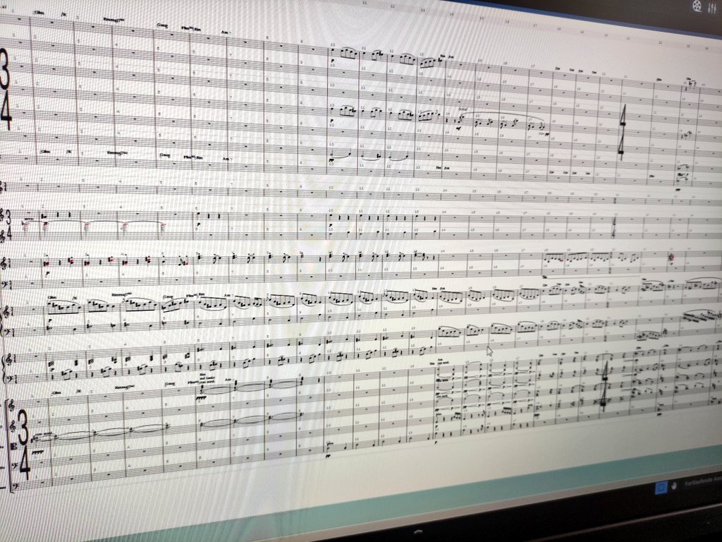 We are making good progress with the music for a new game by <a href="/CubidooGames/">Cubidoo Entertainment</a>. Of course it's #TopSecret and you have to use your imagination instead of your ears 😜#gameaudio #MadeWithDorico