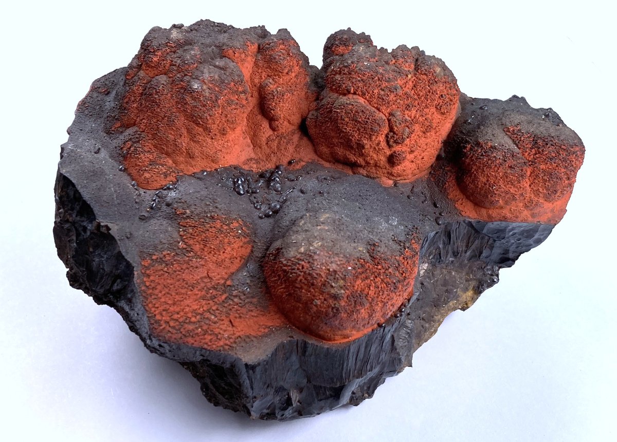 MuseumGeneve's tweet photo. ⛏️[#MineralMonday] Mélange d'#hydroxydes de fer (#limonite), avec de la poussière d'#hématite rouge. C'est grâce à ces différentes nuances de brun, de jaune et de rouge, que ces minéraux ont été parmi les premiers pigments utilisés par les humains. https://t.co/CnUyoii883