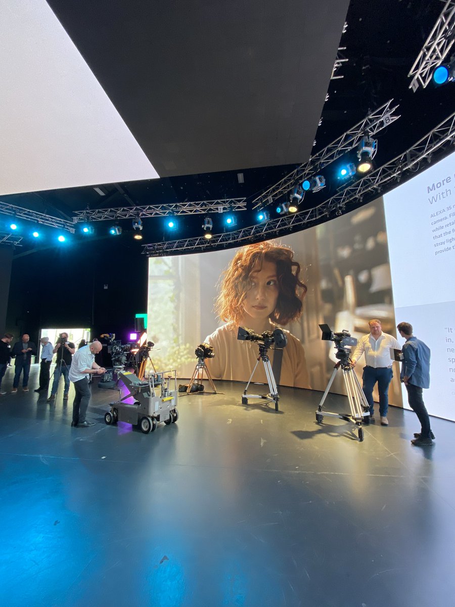 Had a good look at the new <a href="/ARRIChannel/">ARRI</a> 35 cine camera yesterday at their London XR stage. The dynamic range it can resolve  is simply something I’ve never seen before. The ALEV 4 sensor was very much worth the wait.