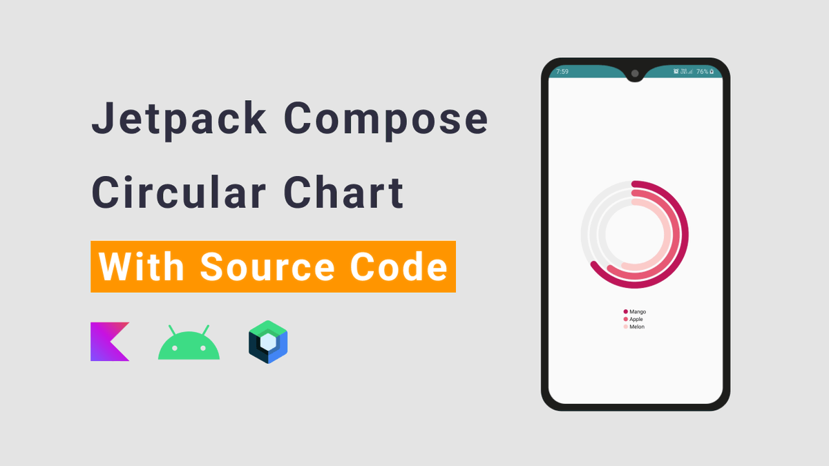 SemicolonSpace's tweet image. #Android Circular Chart Using #JetpackCompose
Source Code: semicolonspace.com/jetpack-compos…
#AndroidDev