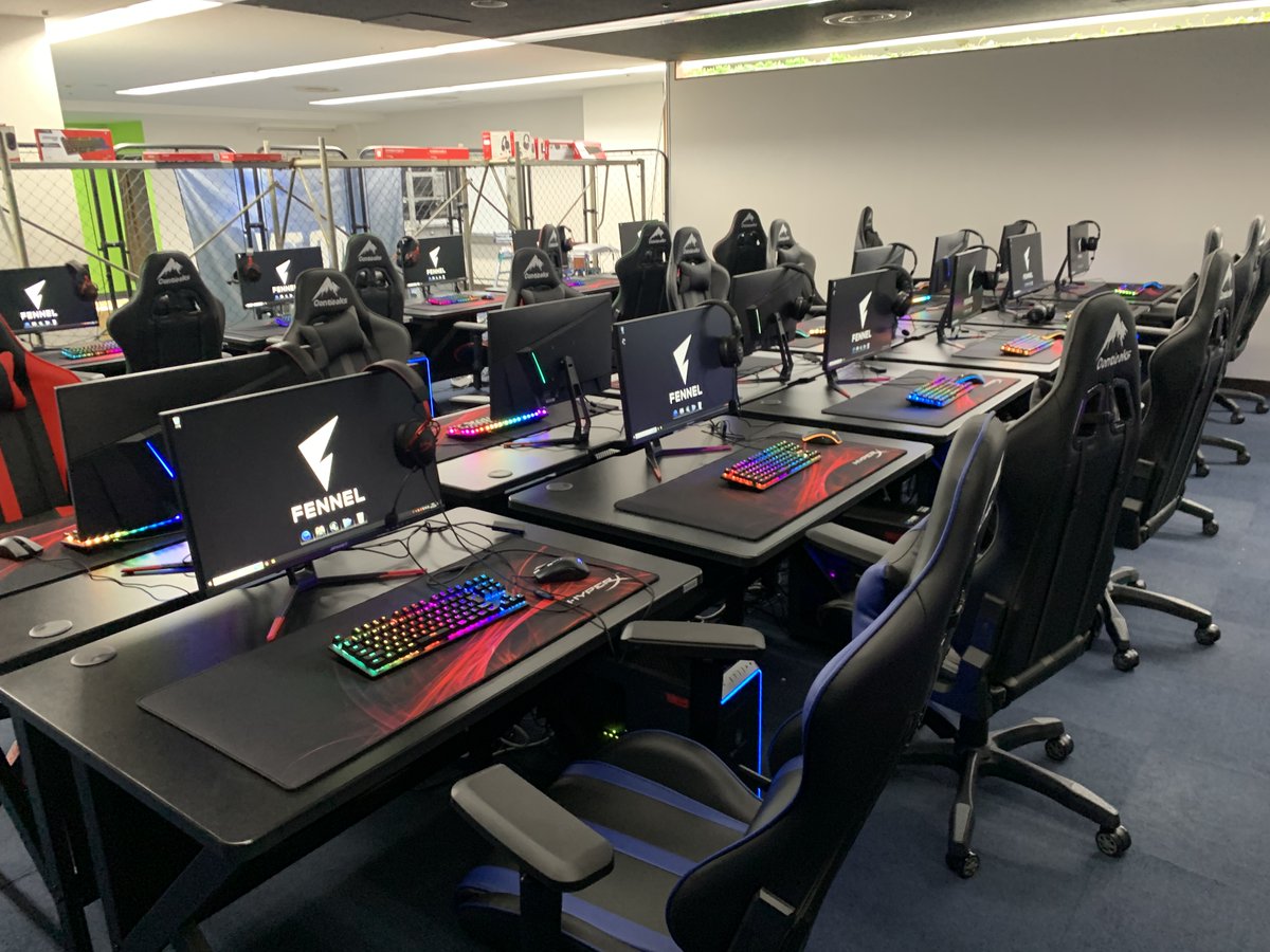 sunyu_eSports's tweet photo. 快適なゲーミングチェアとゲーミングデスク、ハイスペックなゲーミングPCでeスポーツに熱中してみてはいかがですか？
#esports #GALLERIA #contieaks #HyperX #valorant #apexlegends #fortnite #水戸 #茨城 #fallguys #PUBG #CSGO https://t.co/W3kOwhO4HD