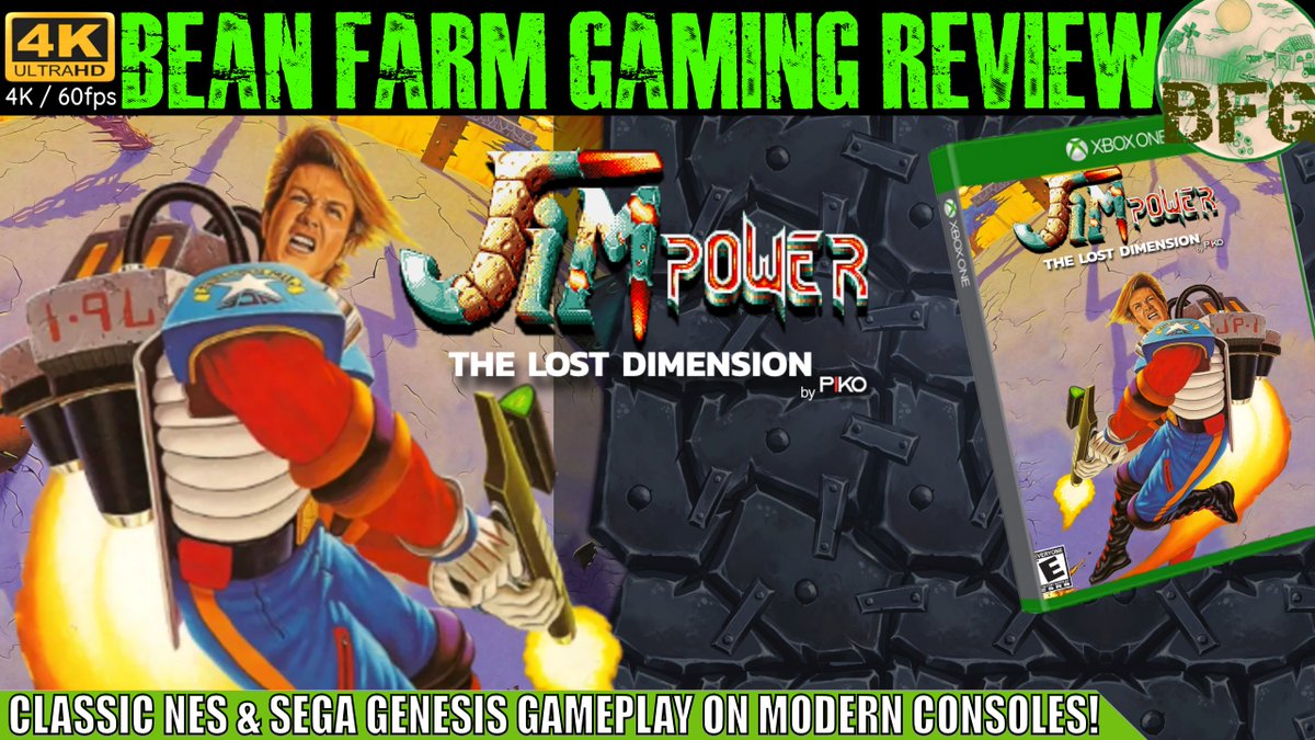 BeanFarmGaming1's tweet image. Jim Power: The Lost Dimension Review (XBOX)
#jimpower #qubytegames #Pikointeractive
Review of graphics, achievements and gameplay. 
✨thanks: @qubytegames @Pikointeractive 

📺youtu.be/VAx35ts3A_M 📺