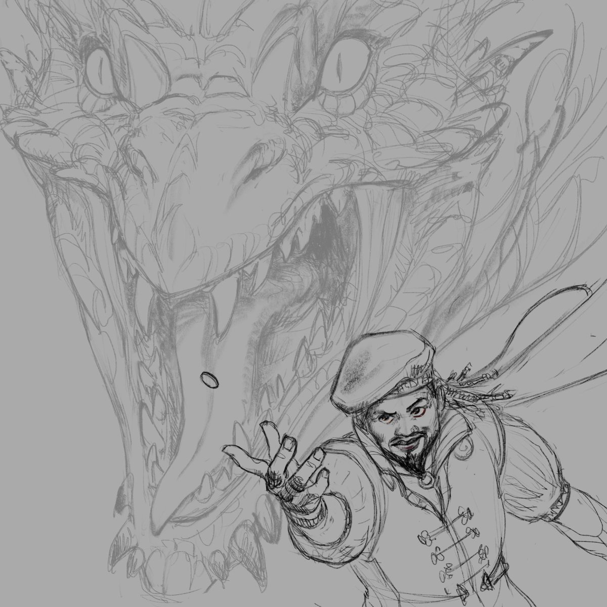 astods's tweet photo. Well that was a fun battle 😳 #ExUCalamity #ExUSpoilers #CriticalRole https://t.co/mVLOosau1l