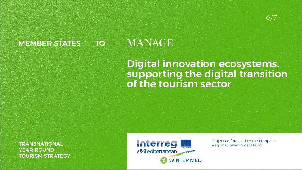 Winter Med Policy Paper "Towards an all-year-round Tourism ExpeRience in the MEDiterranean" presents a set of policy recommendations aimed at key stakeholders of #SustainableTourism within the #Mediterranean maritime and island regions.

👉 cutt.ly/sFc4534

#YearRoundMed