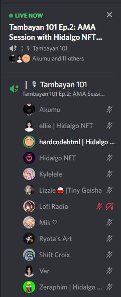 hidalgo_nft's tweet photo. NOW HAPPENING: Tambayan 101 Ep.2: AMA Session with Hidalgo NFT Core Team!
Ask us a good question, and get a chance to win a
- Discord Nitro
- WL spot
- MATIC
- Free NFT
#DALGOTambayan101 #HidalgoNFT #MetaDeities #NFT #NFTs https://t.co/k25wmFzznn