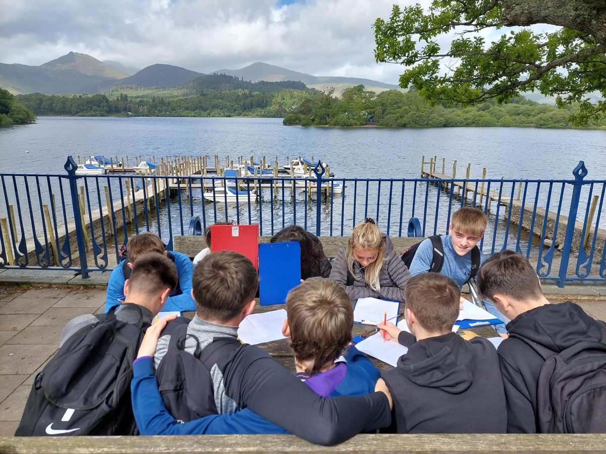 StBenedictsHS's tweet photo. A group of our Year 10 Geographers have spent the day in Keswick today carrying our their Rural Settlement Fieldwork ⬇️ https://t.co/sJNEYonZho