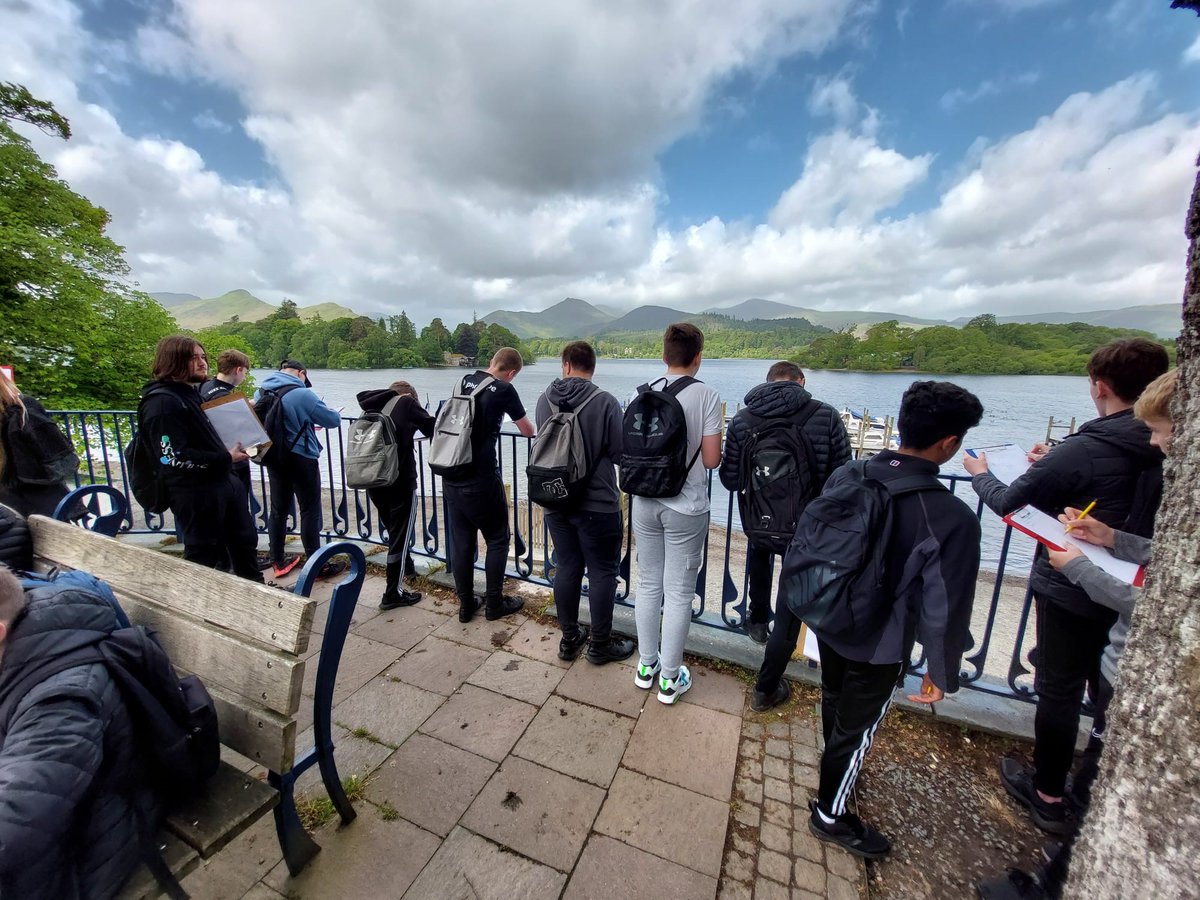 StBenedictsHS's tweet photo. A group of our Year 10 Geographers have spent the day in Keswick today carrying our their Rural Settlement Fieldwork ⬇️ https://t.co/sJNEYonZho