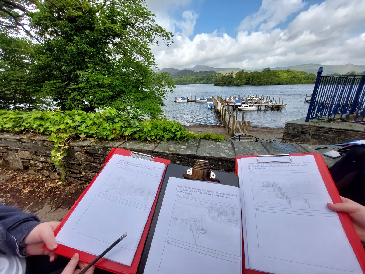 StBenedictsHS's tweet photo. A group of our Year 10 Geographers have spent the day in Keswick today carrying our their Rural Settlement Fieldwork ⬇️ https://t.co/sJNEYonZho