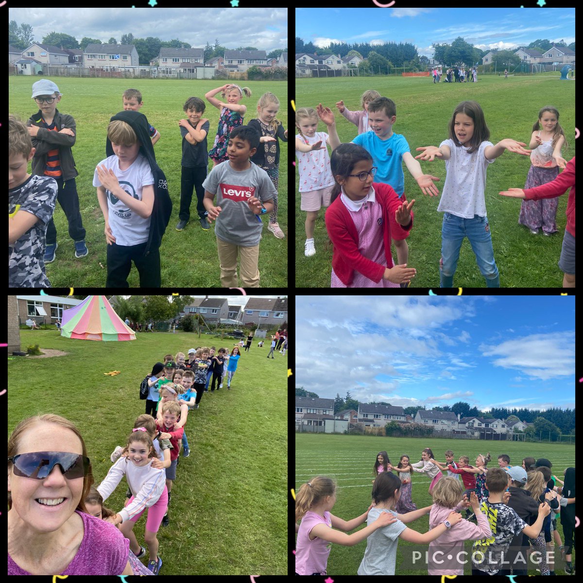 MissGraham_DP's tweet photo. Sponsored bingo board challenge in P2/3 @DrakiesPS yesterday. We packed A LOT in! Great effort everyone! And thank you to @MissSparkly2 for the challenges…what a great day! 👏👏 #50thanniversary #challengeboard #50challenges https://t.co/ov4zOQOirA