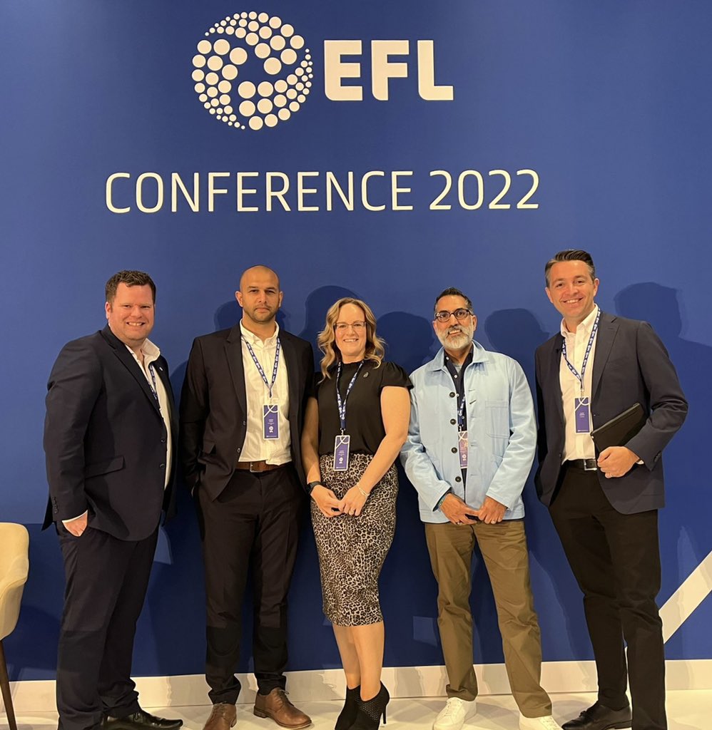 A privilege to share the stage with <a href="/SkySports/">Sky Sports</a> Jules Warren, <a href="/YvonneH147/">Yvonne Harrison</a> @SanjayKickItOut &amp;  David McArdle on todays <a href="/EFL/">EFL</a> EDI panel 🙏 A great few days with club reps, owners and CEO’s from all 72 clubs discussing this space👌#TogetherAgainstDiscrimination 
#FansforDiversity