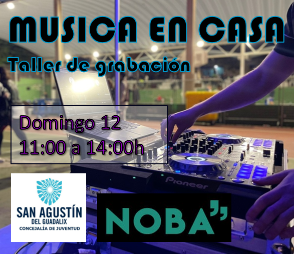 juvensag's tweet photo. ¿Quieres aprender a grabar tus temas en casa, sin necesitar a nadie? Pues el domingo, de 11 a 14h, tienes en #LaJuven la oportunidad de aprender a cómo hacer la toma de sonido y la grabación +INFO por WhatsApp: 676 688 115 o por DM https://t.co/PS1bdYdLMk
