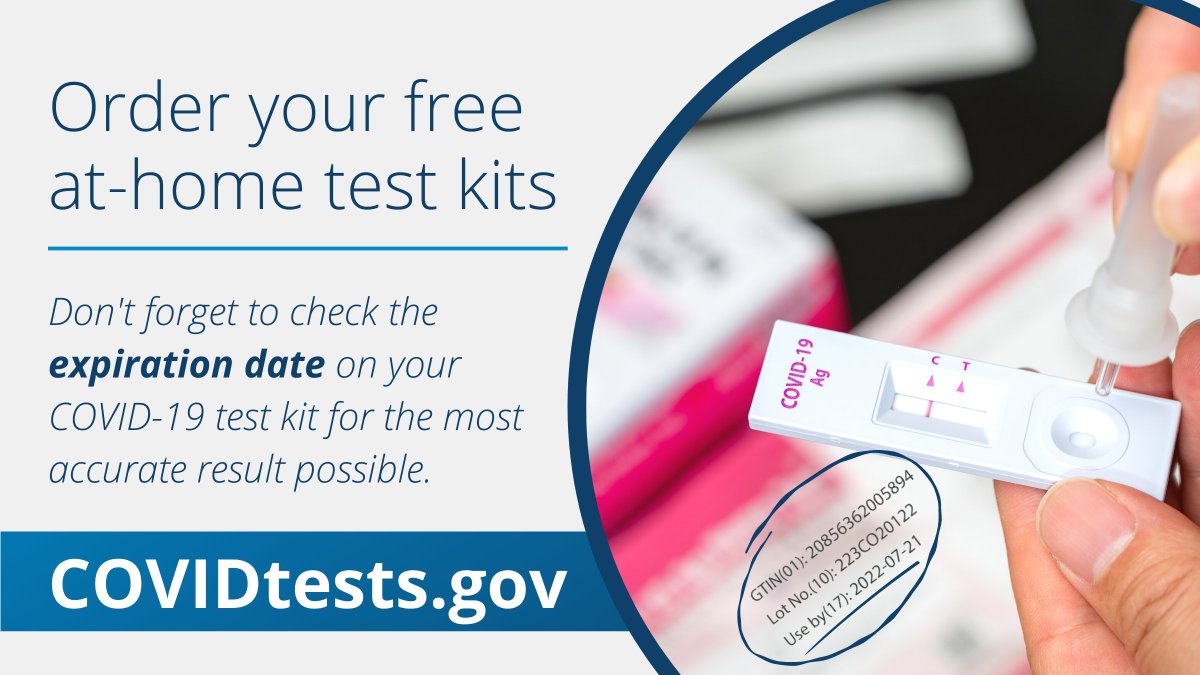 Veterans Health on Twitter "Order your free COVID19 athome test kits. Every home in the U.S