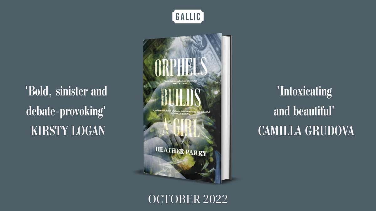COVER REVEAL time for Orpheus Builds a Girl by <a href="/HeatherParryUK/">Heather Parry</a> from <a href="/BelgraviaB/">BelgraviaB</a> 🖤

“A dark, sinister debut based on a chilling true story”… count me in! 🖤

You can pre-order the book here: bit.ly/3aU4VAM 🖤 

#OrpheusBuildsAGirl