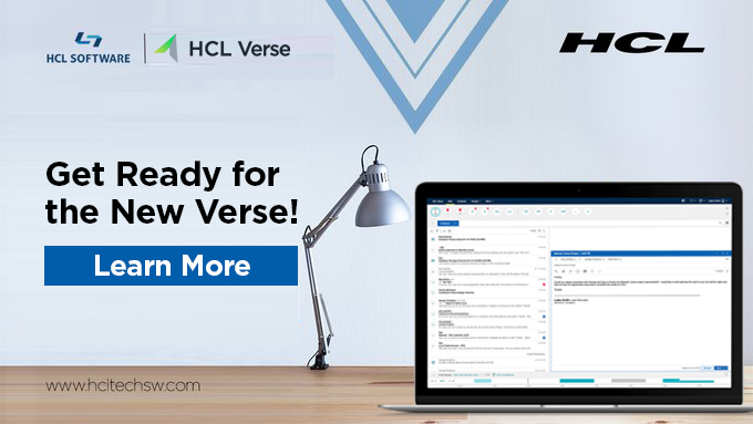 HCLDigital's tweet photo. Sign up to be the first to know about the new release of HCL Verse. Learn more: https://t.co/jBsTJBuuVp

#hclverse #StayTuned #NewRelease https://t.co/FuvflLipya