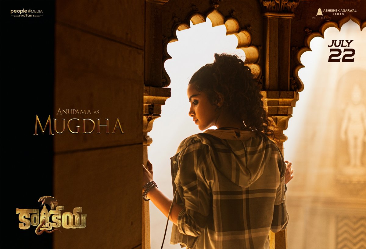 AAArtsOfficial's tweet photo. Introducing the characters of India's epic mystical adventure🌟🔥
#Karthikeya2 releasing on July 22nd 
#Karthikeya #Mugdha #Sadananda #Dhanavantri https://t.co/hcXh3Uywj2