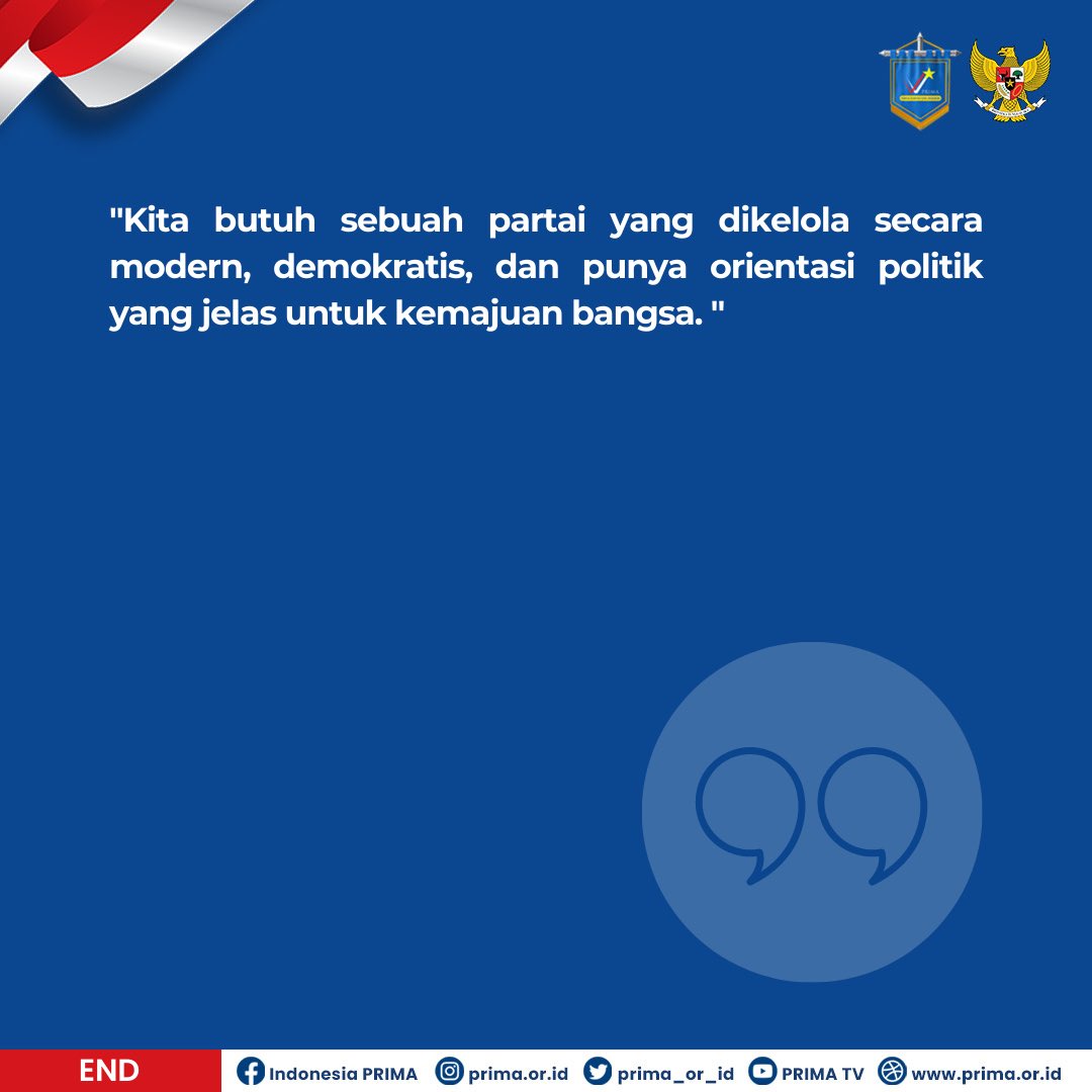 prima_or_id's tweet photo. #PartaiPRIMA #PRIMA #PartainyaRakyatBiasa #PartyID #PartaiBaru #Indonesia https://t.co/yDdetd1DIT