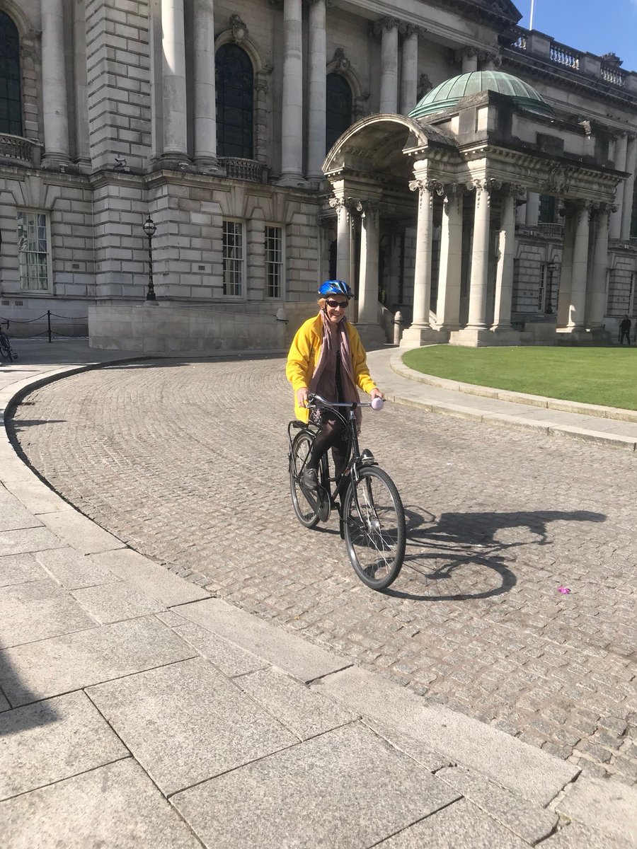 deptinfra's tweet photo. Active travel staff from the Department had a fun morning participating in the fantastic Ride On Belfast cycling event today 🚵♀️👏
#ROB8
#BikeWeekUK https://t.co/2vg1tixitt