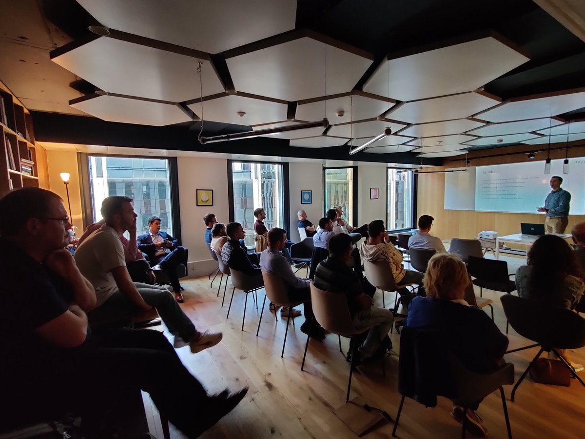 Really great Meetup yesterday at Geneva with Charles Malafosse (1275), Laurent Tupin &amp; Nicolas Berthenet &amp; Corentin Le Devédec (Pictet AM). Looking forward to the next one.