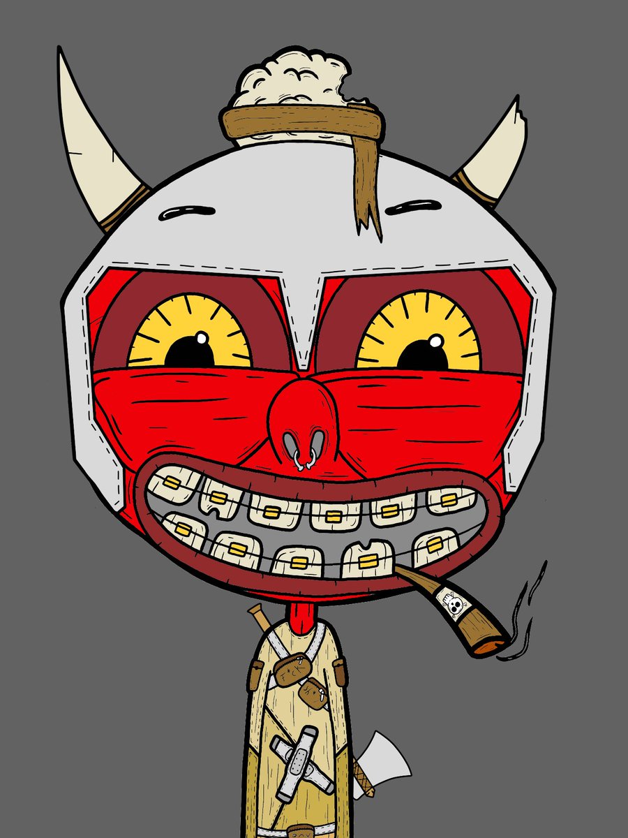 NEW #NFT just dropped‼️ 
go check out this red "Viking BNP Character" 🔴❤️‍🔥🥶

Price = 1 ETH
LINK IN BIO
#NFTs #NFTCollection #NFTartist #NFTdrops #NFTMarketplace #nftcollectors #NFTshill #nftdrop #NFTCommunity #NFTProject