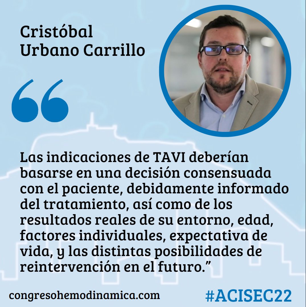 secardiologia's tweet photo. #ACISEC22 📝 Arranca la sesión de controversias sobre ¿las nuevas guías de la ESC son demasiado restrictivas en sus recomendaciones para TAVI? Cristóbal Urbano se postula a favor✔.
➕ https://t.co/xvPgKpLODb https://t.co/hdQ86RnKe0