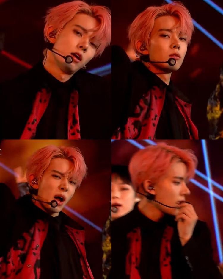 luvieshoon's tweet photo. remember this iconic pink haired guy #heeseung https://t.co/t9DnOecK5p