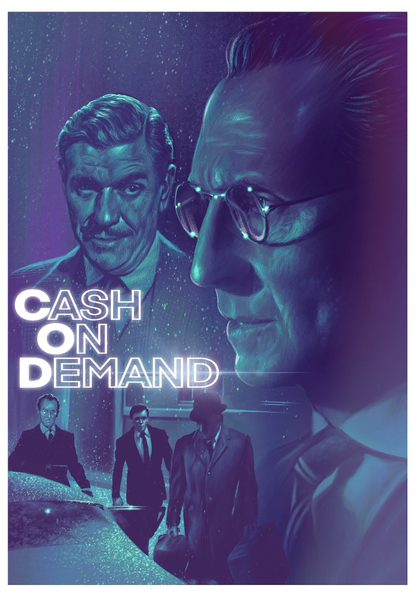 Harnois751's tweet photo. Cash on Demand - Hammer (1961) #PeterCushing #AndreMorrell #CrimeThriller #HammerFilms https://t.co/LATcToFnWd
