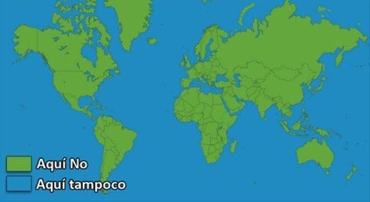 He encontrado un mapa de de dónde está la gente a la que le importo :D