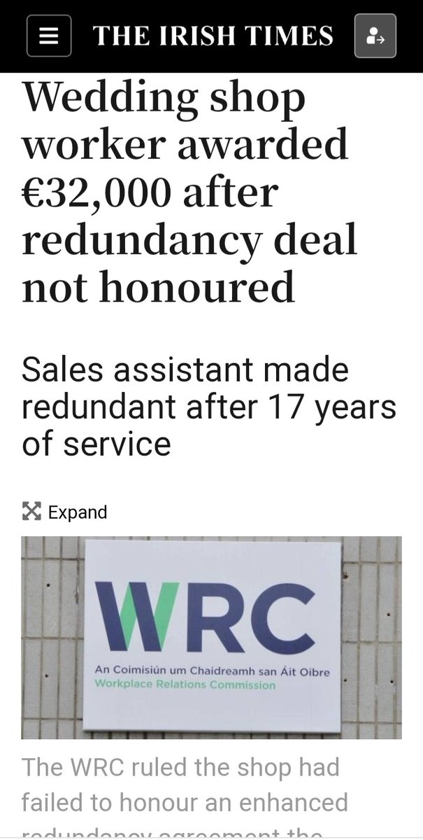 janecrowe314's tweet photo. .@MandateTU You pursued an individual case of someone laid off 6 months after the #DebenhamsStrikers AND WON but told #DebenhamsStrikers it couldn't be done. EXPLAIN PLEASE. @pb4p @RBoydBarrett @bridsmithTD @solidarityie @MickBarryTD @loreillysf @JoanCollinsTD @Militant_Left https://t.co/e8qkUq2Zjp