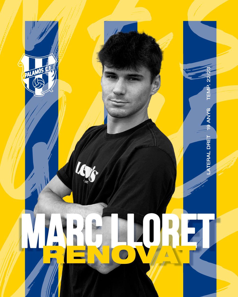 palamoscf's tweet photo. ♻️ 𝐑𝐄𝐍𝐎𝐕𝐀𝐓 ♻️
Quines ganes teniem d'anunciar aquesta renovació! L'autentic 𝑲𝑰𝑵𝑮 🦁 de la banda dreta de #1cat1 Marc Lloret lluirà una temporada més els colors del degà!

🔥Un jugador amb força, potencia, velocitat, explosivitat. Però sobretot amb futur. https://t.co/c6GUnq8jZj