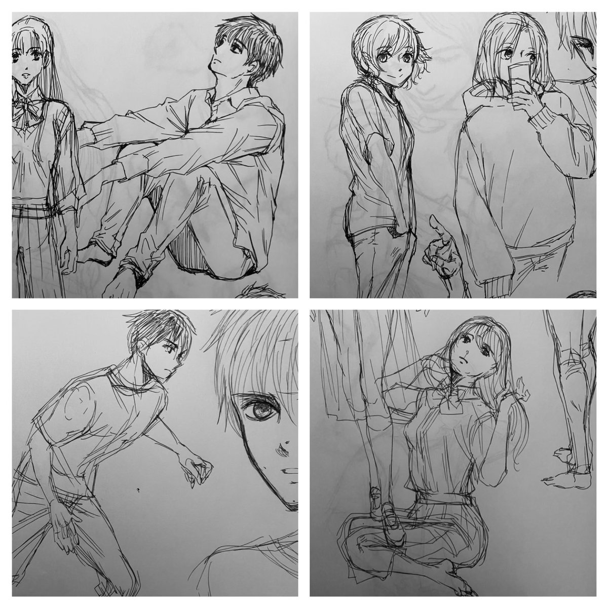 今日からネームに絵を入れるよ 