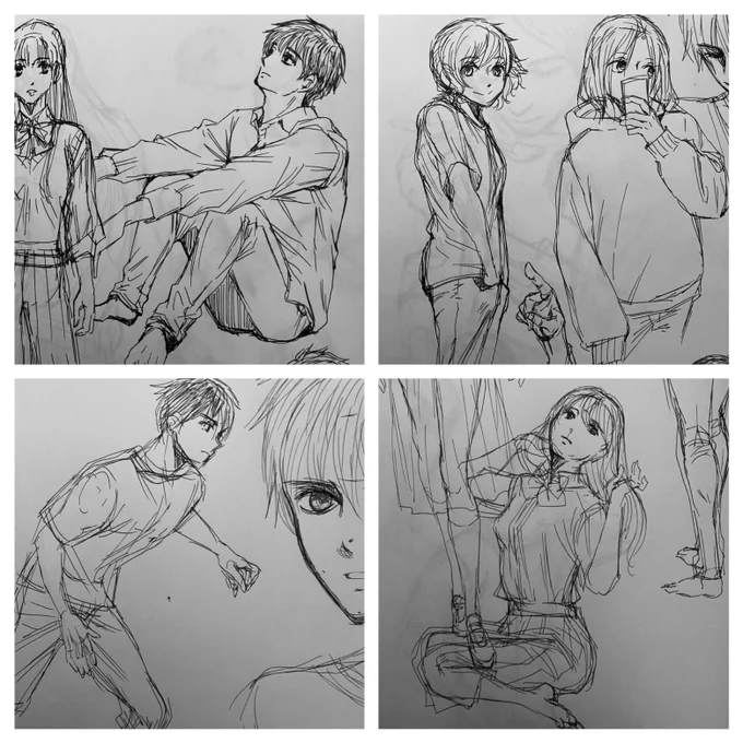 今日からネームに絵を入れるよ 