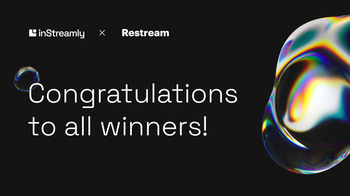 inStreamly tweet media