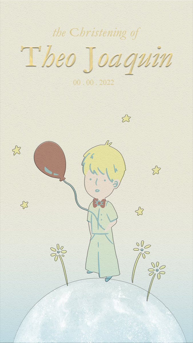 bIoodsmear's tweet photo. ㅤㅤ 

                 👶🏻 A little something 
                  for  our   Little   Prince 

                  O 6   .  1 O  .  2 O 2 2   

                  ↳ ❝ #WelcomingJoaqui
                          #TheoLittlePrince 
                          @CH1ODAY 

ㅤㅤ https://t.co/7zgw4IfZf4