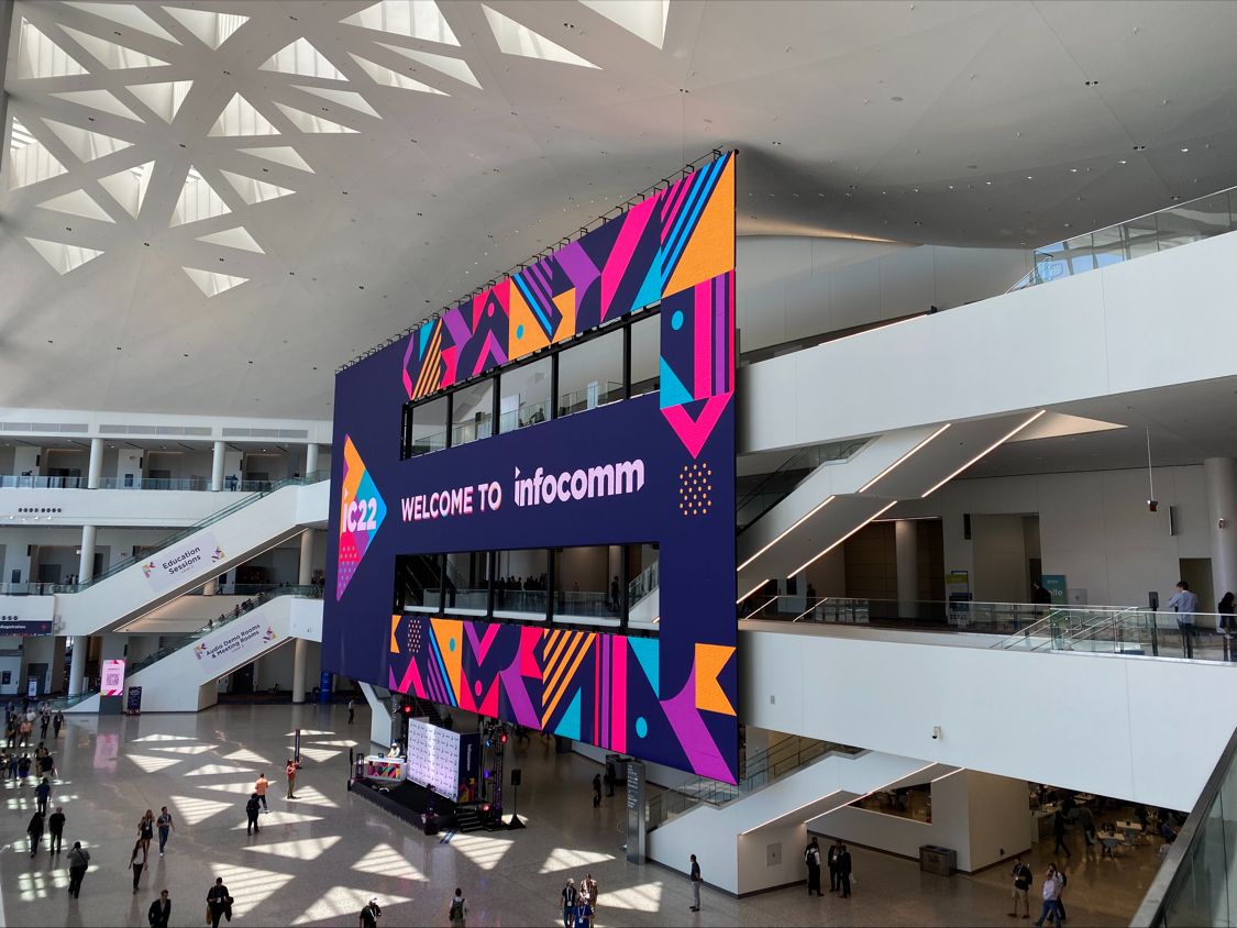 infiledcom's tweet image. We're more than ready for #day3 at InfoComm 2022, where we are showcasing many of our latest products and technologies including our new outdoor, convex curved MV EDGE series with a pixel pitch of 5.9mm. 

#INFiLED #InfoComm2022 #InfoComm22 #MVSeries #MVEDGESeries #InfoComm