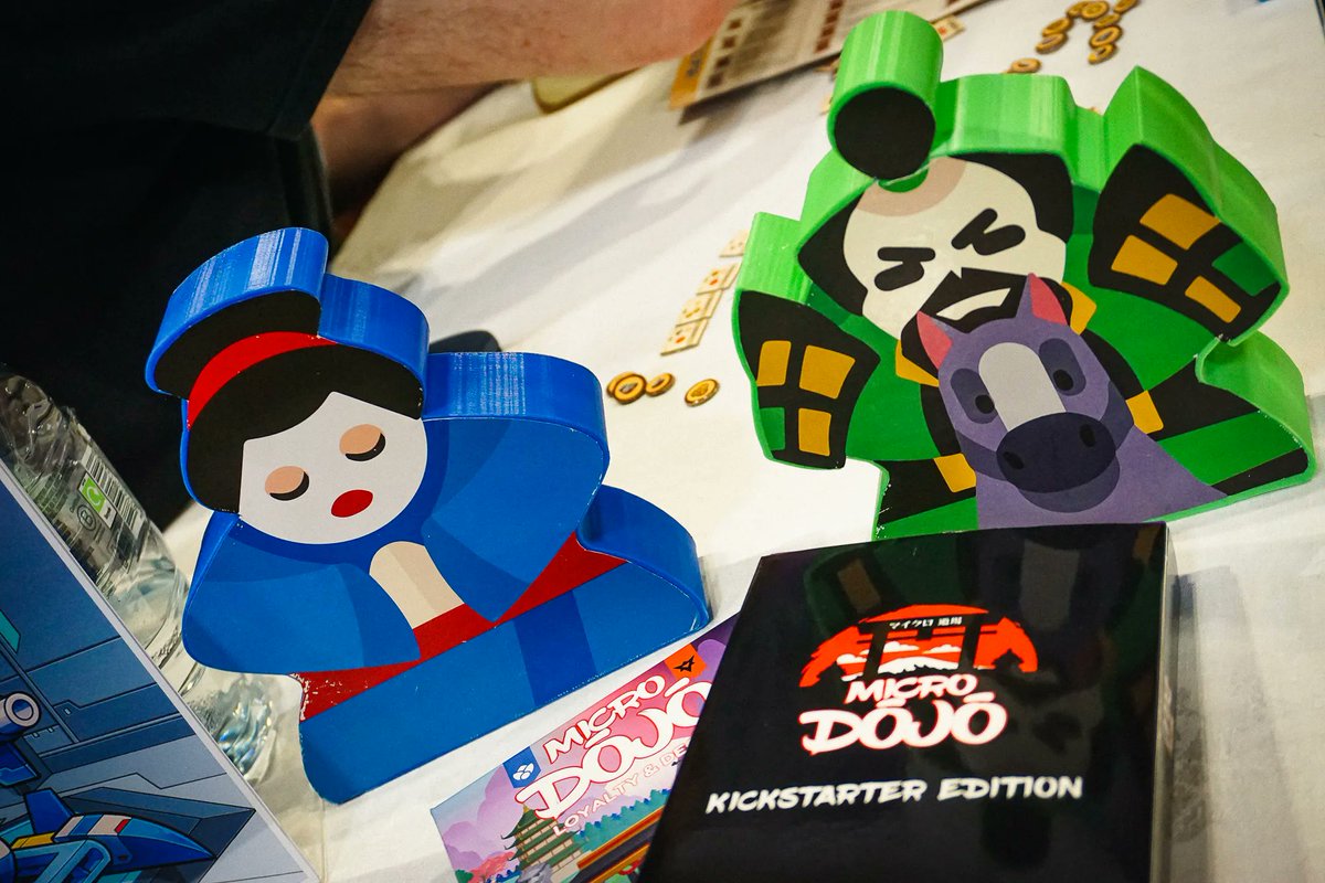 Day One Photos from <a href="/UKGamesExpo/">UK Games Expo</a> was a blast! The full photoset can be found on our #Facebook Page! We loved the games, <a href="/EverythingEpic_/">Everything Epic 🌎🎲🌍🎲🌏🎲</a> <a href="/smooxchen/">Smoox✈️TGM25Fall 🇯🇵 J-05</a> <a href="/steepedgames/">Steeped Games</a> Keep on Gaming!! #LoveThePlayers #BoardGames #TabletopGames #microdojo #ukge2022 #UKGamesExpo