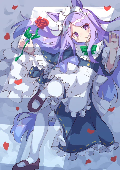 メイド服マックイーン
#ウマ娘 
