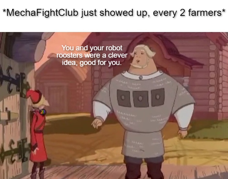 gka_oz's tweet photo. @mechafightclub  #mechaholics  #MFCMeme https://t.co/kvknMaDeAV