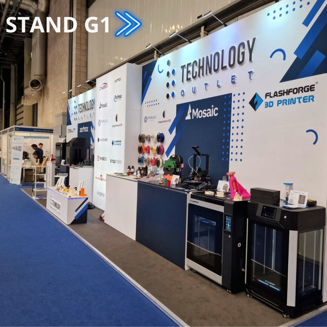 TechnologyOutl3's tweet photo. Another year over at #TCT3SIXTY ✨

Thankyou to everyone who came to visit us at the stand. We had a great time showcasing a range of different brands!

We hope to see you all again next year!

#technologyoutlet #zortrax #snapmaker #creality https://t.co/IL6ZP9DLVa