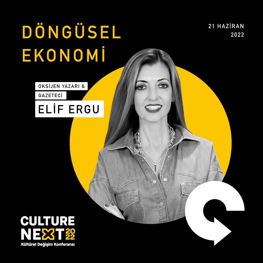 21 Haziran günü Culture NEXT 2022 Kültürel Değişim Konferansı sahnesinde; Oksijen Yazarı &amp; Gazeteci Elif Ergu, değerli konuğu Fazla Gıda Kurucu Ortağı ve CEO’su Olcay Silahlı ile “Döngüsel Ekonomi” kavramı hakkında ufukları açan konuşmalarıyla yer alacaklar.