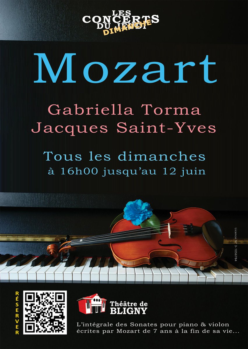 theatreBLIGNY's tweet photo. Pour la finale de l'intégrale des #sonates pour piano et violon avec #GabriellaTorma et #JacquesSaintYves au @theatreBLIGNY ce dimanche 12 juin 2022, il semble qu'il serait plus prudent de réserver, finalement...
Demander le programme ?
C'est là : https://t.co/BFuJWhREEJ https://t.co/N85wBBMkQv
